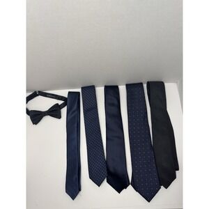 Lot Of 5 Ties On Bow Tie Different Brands